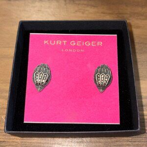 Kurt Geiger Black Eagle Head Stud Earrings – NWT